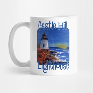 Castle Hill Lighthouse, Rhode Island Mug